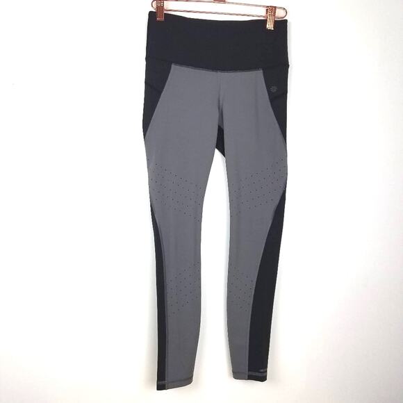 Athleta Gray Leggings Yoga Pants Black Athletic Pants XS - Picture 12 of 12